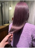 【ケアブリーチで作るラベンダーカラー♪】