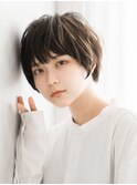 ボーイッシュ丸みショート