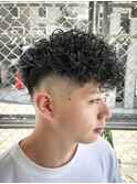 スペインカール/スキンフェード