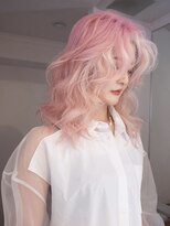 ユルク(JURK nagoya)&nbsp;【TAIKI NOGUCHI】デザインカラー ピンク×ホワイト