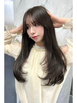 ランズ(LANDS) レイヤーカット 【韓国ヘア 大阪 梅田】