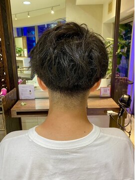 ヘアリゾート粋 ティガ 池袋店(tiga) メンズカット/ブラック/刈り上げ