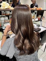 フォルテ 榛原パームス店&nbsp;暗めカラーグランマッシュデザインカラーフェイスフレーミング