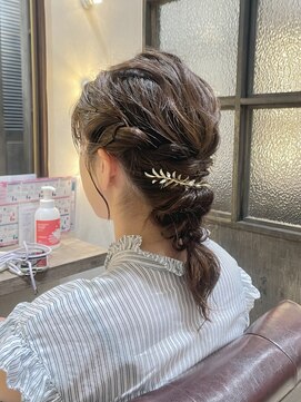 ミリ 千歳烏山(Mili CARE&SPA) 編みおろしアレンジ