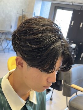 アビー ランシェル(ABEY LENCIEL) フェザーショート/フェザーパーマ/長岡メンズパーマ