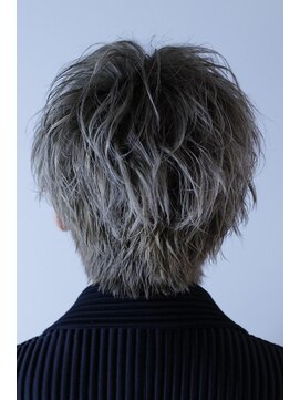 リップスヘアー 千葉(LIPPS hair) ライトヘーゼルショート【センターパート】