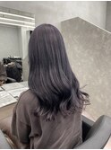 ラベンダーカラー パープルカラー  ラベンダーグレージュ