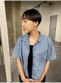 刈り上げマッシュショート