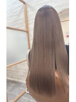 ジーナ 福岡千早(Zina)&nbsp;【松本秀子】艶カラー/髪質改善トリートメント/20代３０代４０代