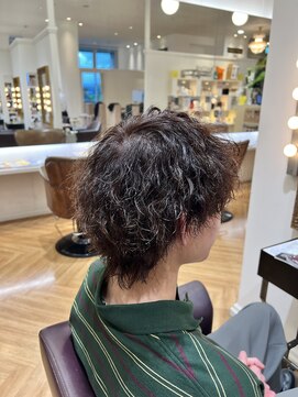 コワファースト  させぼ五番街店(COIFF1RST) 波巻きパーマ×ウルフ☆