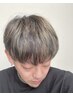 Men’s カット+カラー+炭酸シャンプークレンジング