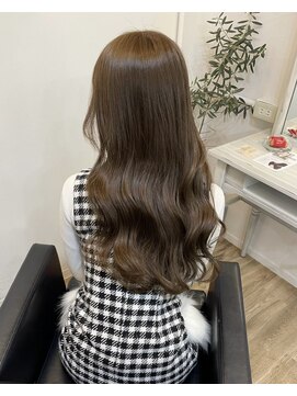 キーバイイオエ(kiy. by ioe) ダークアッシュ/似合わせカット/ミディアムレイヤーカット