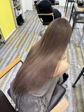 アフューズバイストゥー(Vfuse by StueW) 透明感ミルクティーベージュ×エクステロング