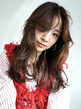 ロンドアンメゾン 原宿(Lond un Maison.) 韓国顔周り/ハイレイヤーカット/ミディアムレイヤーカット/原宿