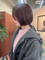 ノエ(noe)&nbsp;ミニボブ/ボブ/レイヤーカット/ダブルカラー/ブリーチ/栄r76