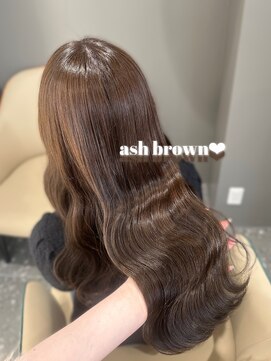 ミリム 栄矢場町店(MIRiM) アッシュブラウンカラー♪