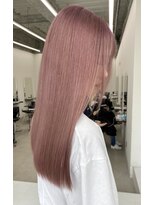 エゴル ナゴヤサカエ(ENGOL NAGOYA SAKAE)&nbsp;新美蓮/ピンクカラー/ピンクベージュ/ハイトーン/ブリーチ