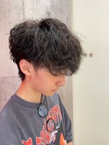 ヘアー ラボ エムツー(hair lab m2)&nbsp;無造作マッシュ×メンズパーマ