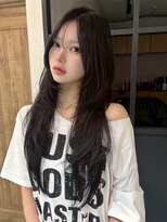 エトワ 中央店(etoi)&nbsp;大分韓国かき上げレイヤーカット大人レイヤー顔まわりレイヤー