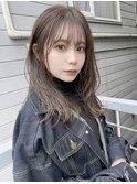ラベージュカラー×透明感たっぷりな顔周り♪_Tsubasa