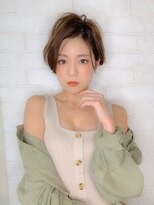 ロビー(LOBBY) 『LOBBY』三浦 似合わせ小顔ワンサイドショートボブ