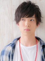 グルーミングサロン バーバー キャッスル 北浦和西口(Grooming salon Barber Castle)&nbsp;20代30代カジュアルダウンパーマダークブラウンマッシュW北浦和