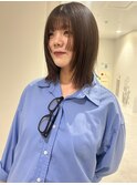 姫カットが可愛い