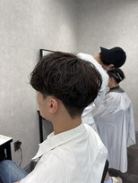 メンズサロンドットリアン(dot. lien)&nbsp;メンズマッシュナチュラルパーマ/町田/メンズ/パーマ/ナチュラル