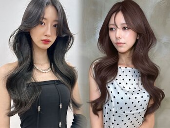 ザシェノンアオヤマ(THE CHAINON AOYAMA)の写真/【表参道、青山】上品なワンホンヘアも華やかな韓国ヘアも「無重力パーマ」で叶います◎パーマも艶々髪に♪