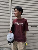 ハイセンス(HISENSE)&nbsp;ナチュラルセンターパートメンズカットメンズショートカットGIA