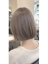アッシュ 桜新町店(Ash)&nbsp;ミルクティーベージュボブ