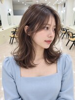 モト 船橋(moto)&nbsp;韓国アイドルくびれミディアム顔周り低温デジタルパーマ船橋
