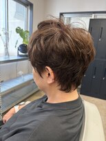 モコヘアーフロール(MOCO hair flor)&nbsp;透明感カラー×パーマショート