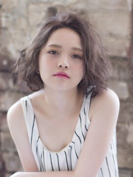 エアー 福岡(AIR) ［air-FUKUOKA　竹石］ ユル波ウエーブボブ