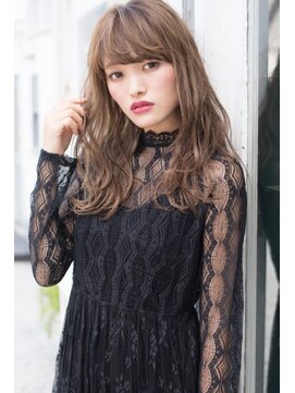 クアトロ グランシュ 川崎店(QUATRO × GranCieux) ゆるふわニュアンスウェーブロング