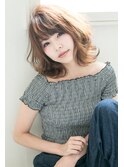 【モッズヘア西宮】ゆる×ふわ　ナチュラルセミディ　担当　森脇