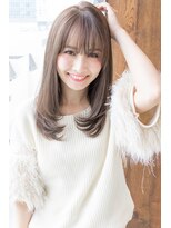 アフロート ギンザ(AFLOAT GINZA)&nbsp;AFLOAT明日香の イルミナカラー さらつるストレート セミロング