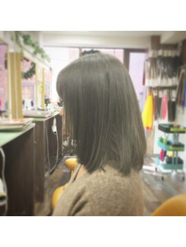 ヘアースペース 練馬店(hair space COCO) 明るめの白髪染め