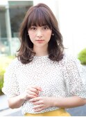 《AFLOAT DL井上紗矢香》大人モテヘア長めのミディアムスタイル