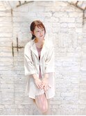 抜け感と外ハネ