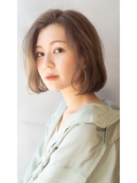 ヘアサロン アンフェール(Hair Salon Amfaire) 【Amfaire】フリンジボブ