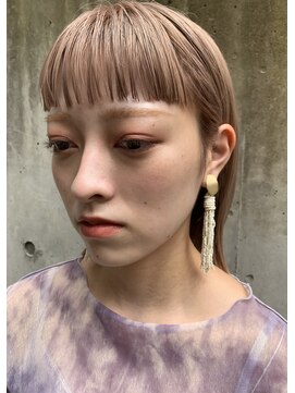 ラボ(Ravo) トリプルカラーのミルクティーベージュスタイル