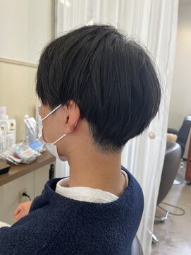 コアフィールフィス(COIFFURE fils) 《見附 今町》メンズ 黒髪マッシュ ツーブロ