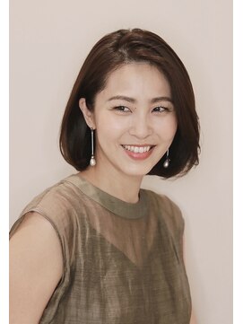 アンベリールフルー(EMBELLIR fleur) ナチュラルボブスタイル　30代/40代/50代