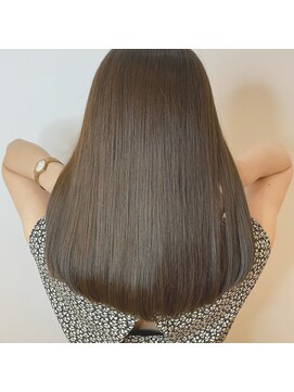 ナポ 八王子店(Napo) 振り向かれる艶髪×オリーブグレージュ