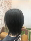 ウルフスタイル縮毛矯正
