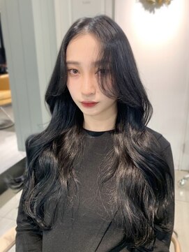 ルシエル(Le ciel) Blue Black×layer cut