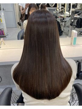 ロンドアヴァントゥス 池袋(Lond aventus) 韓国レイヤー/韓国風/ボブ/髪質改善/黒髪/ブリーチなし〔池袋〕