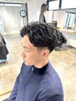 ザ オーダー(THE ORDER)&nbsp;ラルフカールスリックバックパーマメンズパーマフェードカット