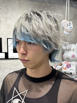 オルズ 渋谷(ALLZ) デザインカラーハイトーンダブルカラーケアブリーチケアカラー